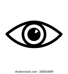 Eye Icon. Vector illustration