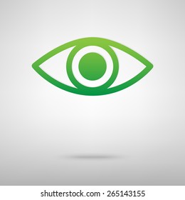 Eye Icon. Vector illustration