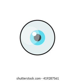 eye icon. vector illustration