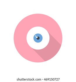eye icon. vector illustration