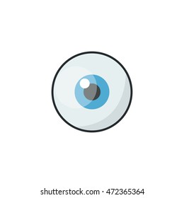 eye icon. vector illustration