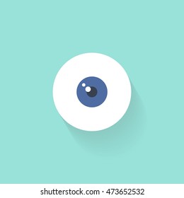 eye icon. vector illustration