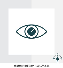 Eye icon. vector illustration