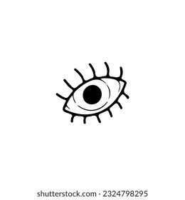 eye icon vector illustration concept