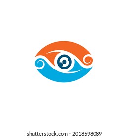 eye icon vector illustration design template web