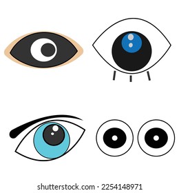 eye icon vector illustration design