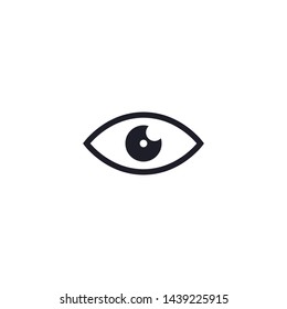 Eye Icon Vector Illustration Eps