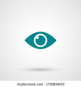 eye icon. Vector illustration EPS 10.