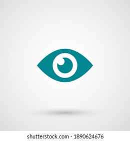 eye icon. Vector illustration EPS 10.