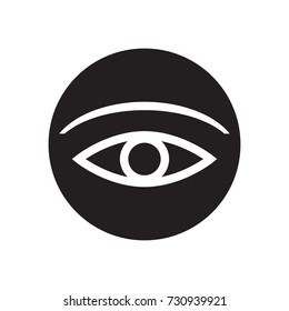  eye, icon, vector illustration eps10