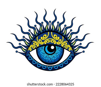 Augensymbol, Vektorgrafik-Symbol