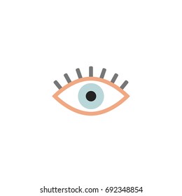 Eye Icon Vector Isolated