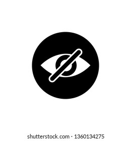 eye icon vector logo template