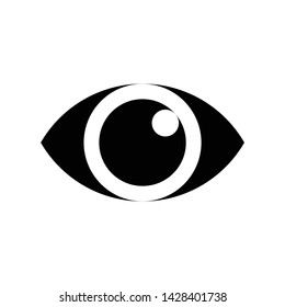 eye icon vector logo template - Vector