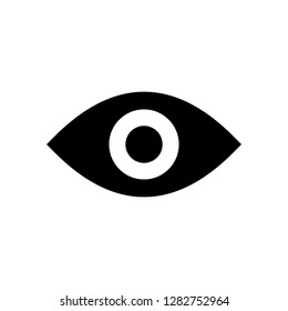 Eye icon vector. Look and Vision icon. Eye vector icon
