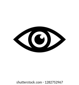 Eye icon vector. Look and Vision icon. Eye vector icon