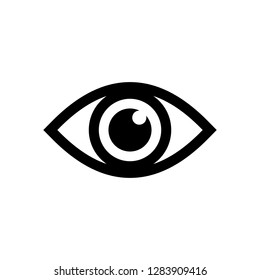 Eye icon vector. Look and Vision icon. Eye vector icon