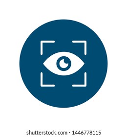 Eye icon vector. Look and Vision symbol. Eye logo design inspiration