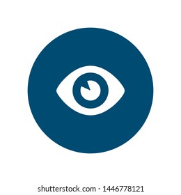 Eye icon vector. Look and Vision symbol. Eye logo design inspiration