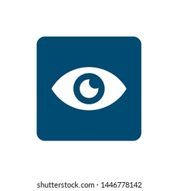 Eye icon vector. Look and Vision symbol. Eye logo design inspiration