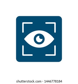 Eye icon vector. Look and Vision symbol. Eye logo design inspiration