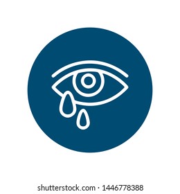 Eye icon vector. Look and Vision symbol. Eye logo design inspiration