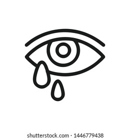 Eye icon vector. Look and Vision symbol. Eye logo design inspiration