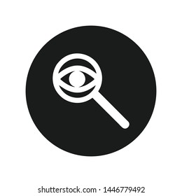 Eye icon vector. Look and Vision symbol. Eye logo design inspiration