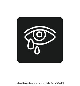 Eye icon vector. Look and Vision symbol. Eye logo design inspiration