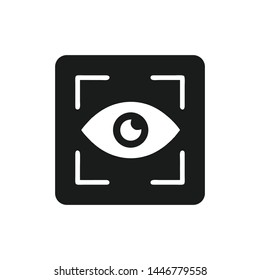Eye icon vector. Look and Vision symbol. Eye logo design inspiration
