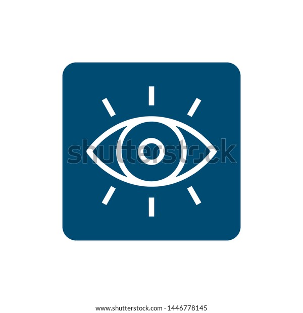 Eye Icon Vector Look Vision Symbol Stock Vector (Royalty Free ...