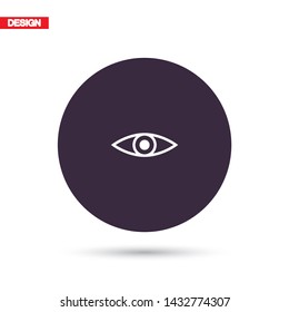 Eye icon - vector . Lorem Ipsum Illustration design