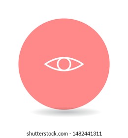 Eye icon - vector . Lorem Ipsum Illustration design