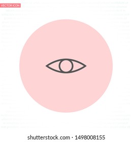 Eye icon - vector . Lorem Ipsum Illustration design