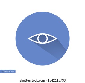 Eye icon - vector . Lorem Ipsum Illustration design