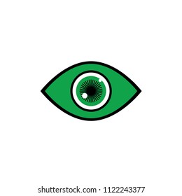 eye icon vector sign