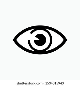 
Eye Icon - Vector, Sign and Symbol for Design, Presentation, Website or Apps Elements.