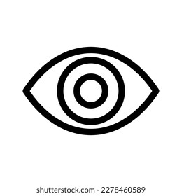 Eye Icon Vector Symbol Design Illustration