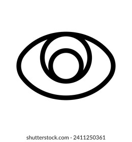 Eye Icon Vector Symbol Design Illustration