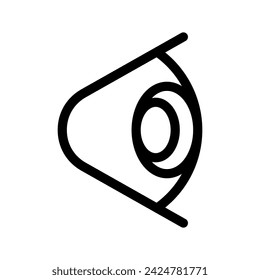 Eye Icon Vector Symbol Design Illustration