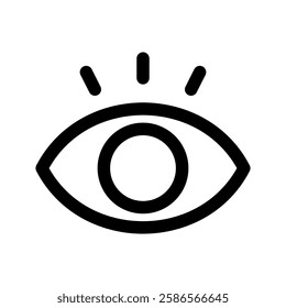 Eye Icon Vector Symbol Design Illustration