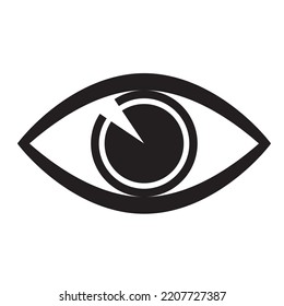 Augensymbol, Vektorsymbol einzeln.