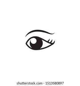 Simple Design Monogrammed Eye Image Stock Vector (Royalty Free) 1660112542