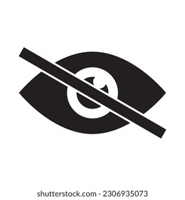 eye icon vector template illustration logo design
