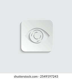 Ícone de olho vetor exibir ícone sinal de visão