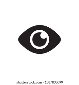 Eye icon vector. Vision vector illustration