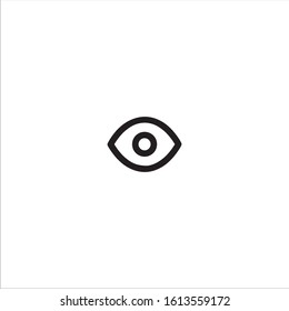 Eye icon vector. Vision vector illustration