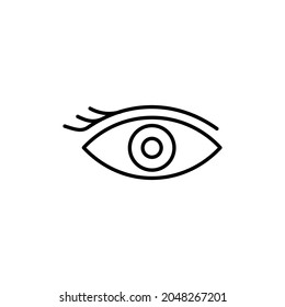 Augensymbol, Vektorgrafik, Vektorsymbol, Symbolbild