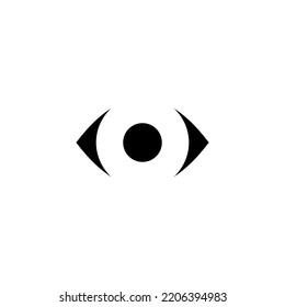 Eye icon vector for web and mobile app. Eye sign and symbol. Look and Vision icon. 