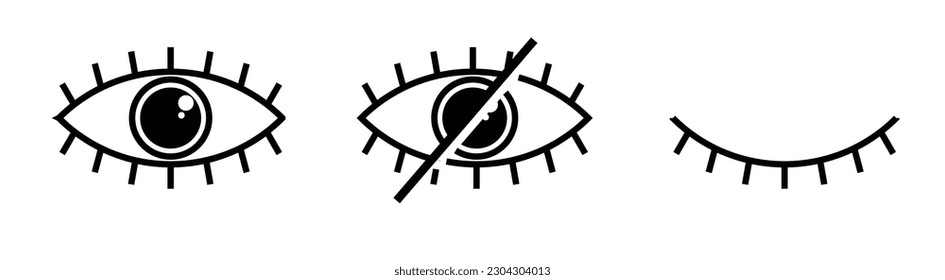icono de ojo para ver contraseña u ocultar contraseña
